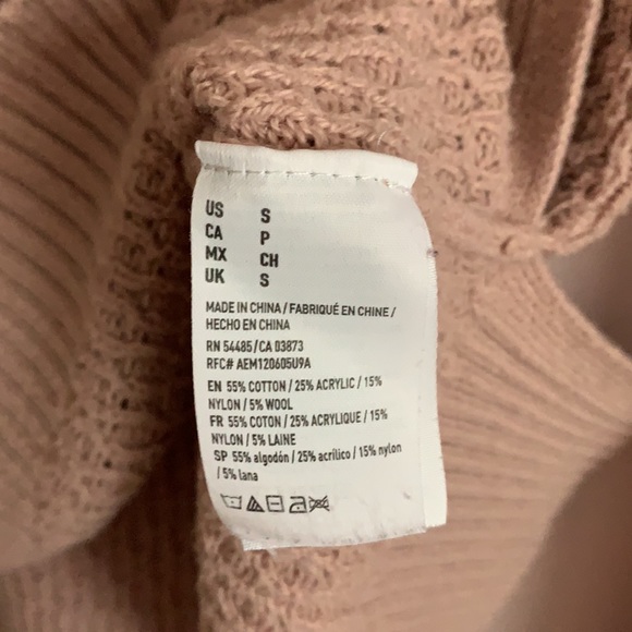 Pink Knitted Sweater ll American Eagle Outfitters - Picture 5 of 6